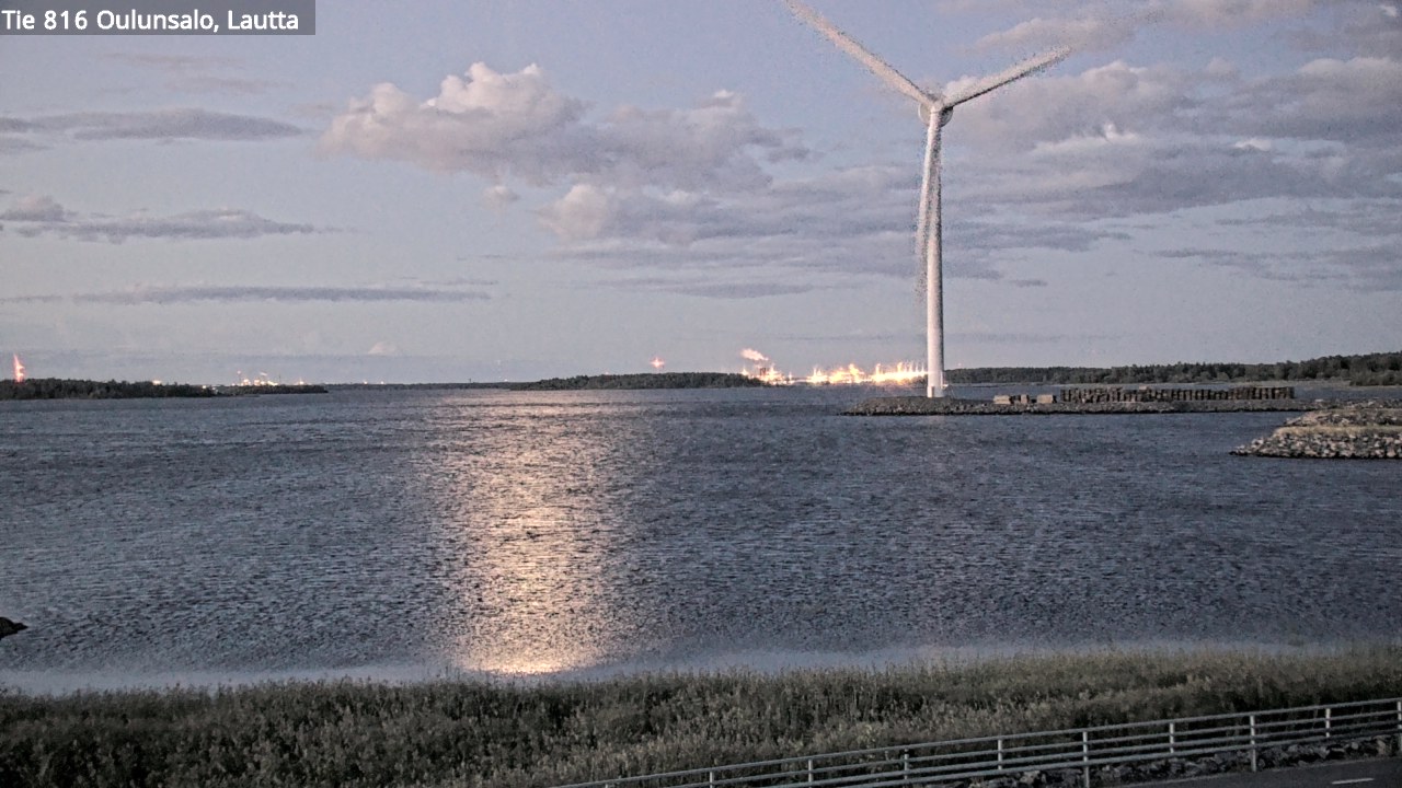 Kelikamerat Kuva Tie 816 Oulunsalo, lauttaranta, Oulu, Pohjois-Pohjanmaa