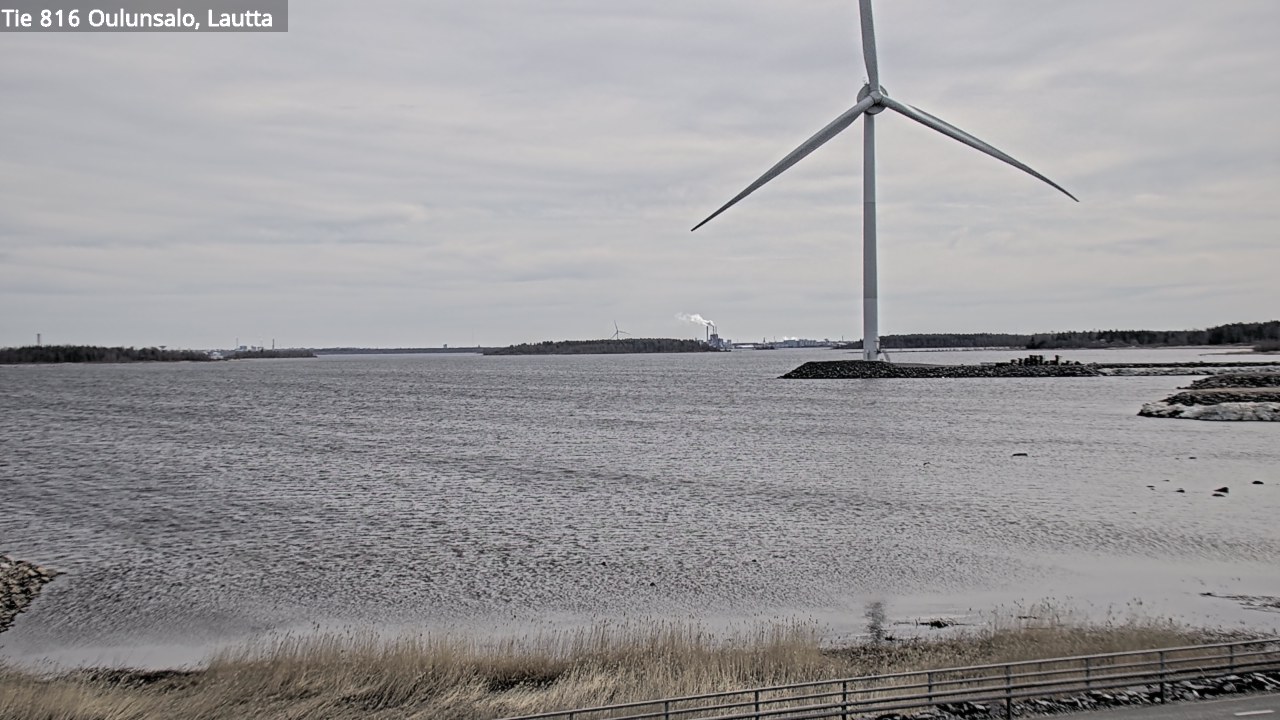 Weather Camera Image Väg 816 Uleåsalo, Oulu, Pohjois-Pohjanmaa