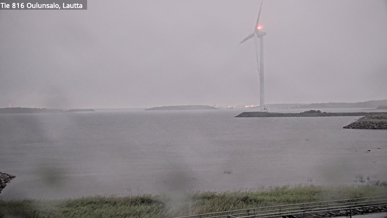 Kelikamerat Kuva Tie 816 Oulunsalo, lauttaranta, Oulu, Pohjois-Pohjanmaa