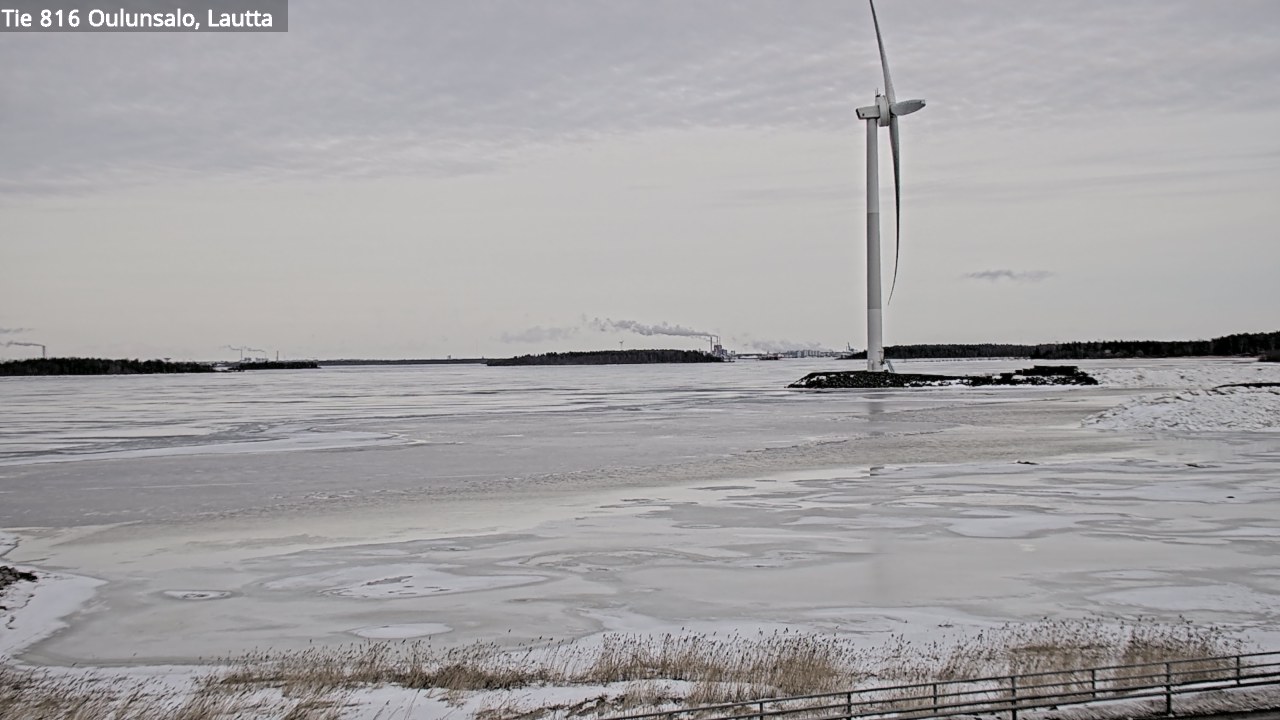 Kelikamerat Kuva Tie 816 Oulunsalo, lauttaranta, Oulu, Pohjois-Pohjanmaa