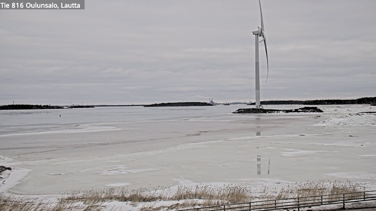 Weather Camera Image Road 816 Oulunsalo, Oulu, Pohjois-Pohjanmaa