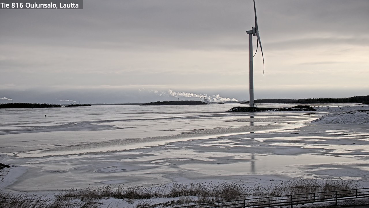 Kelikamerat Kuva Tie 816 Oulunsalo, lauttaranta, Oulu, Pohjois-Pohjanmaa