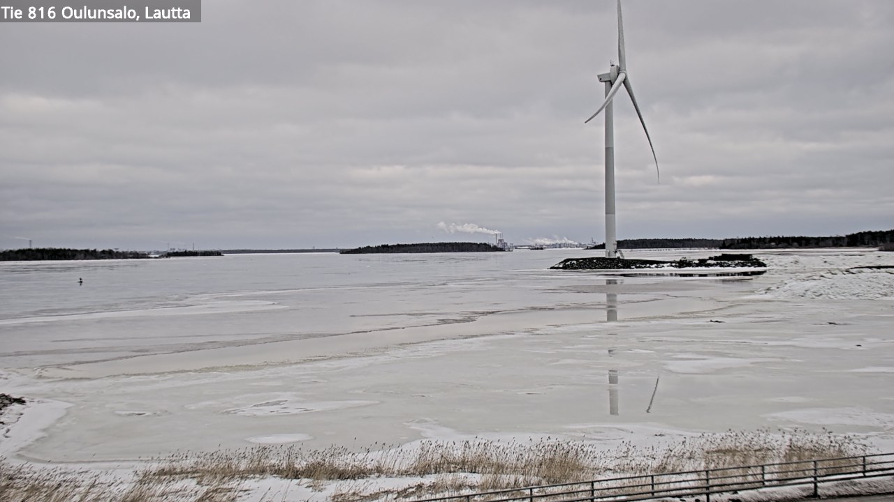 Weather Camera Image Road 816 Oulunsalo, Oulu, Pohjois-Pohjanmaa
