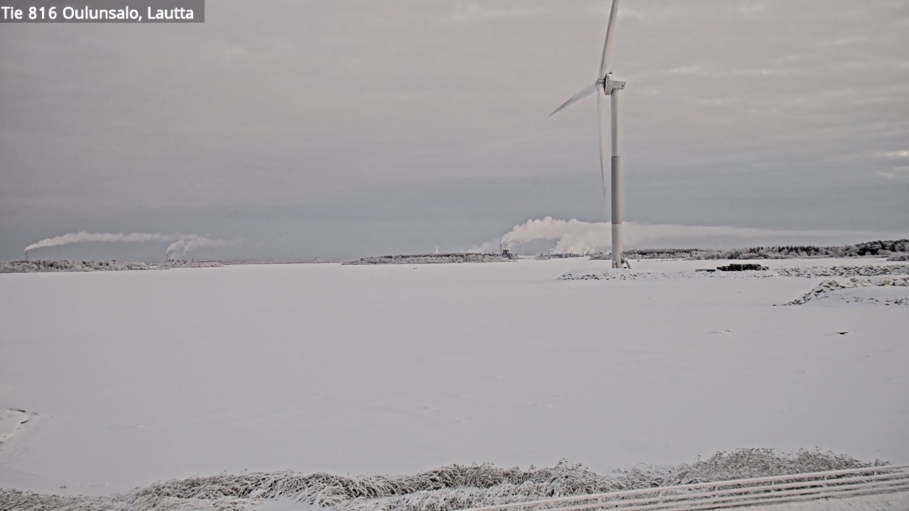 Kelikamerat Kuva Tie 816 Oulunsalo, lauttaranta, Oulu, Pohjois-Pohjanmaa