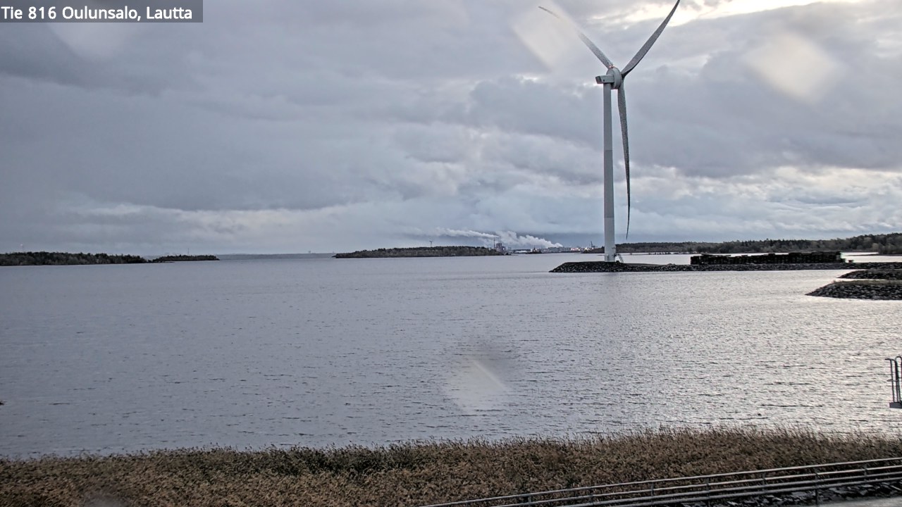 Weather Camera Image Väg 816 Uleåsalo, Oulu, Pohjois-Pohjanmaa