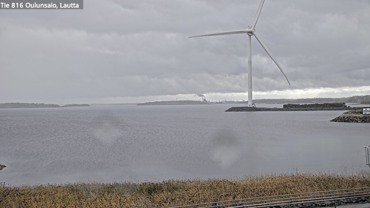Weather Camera Image Väg 816 Uleåsalo, Oulu, Pohjois-Pohjanmaa