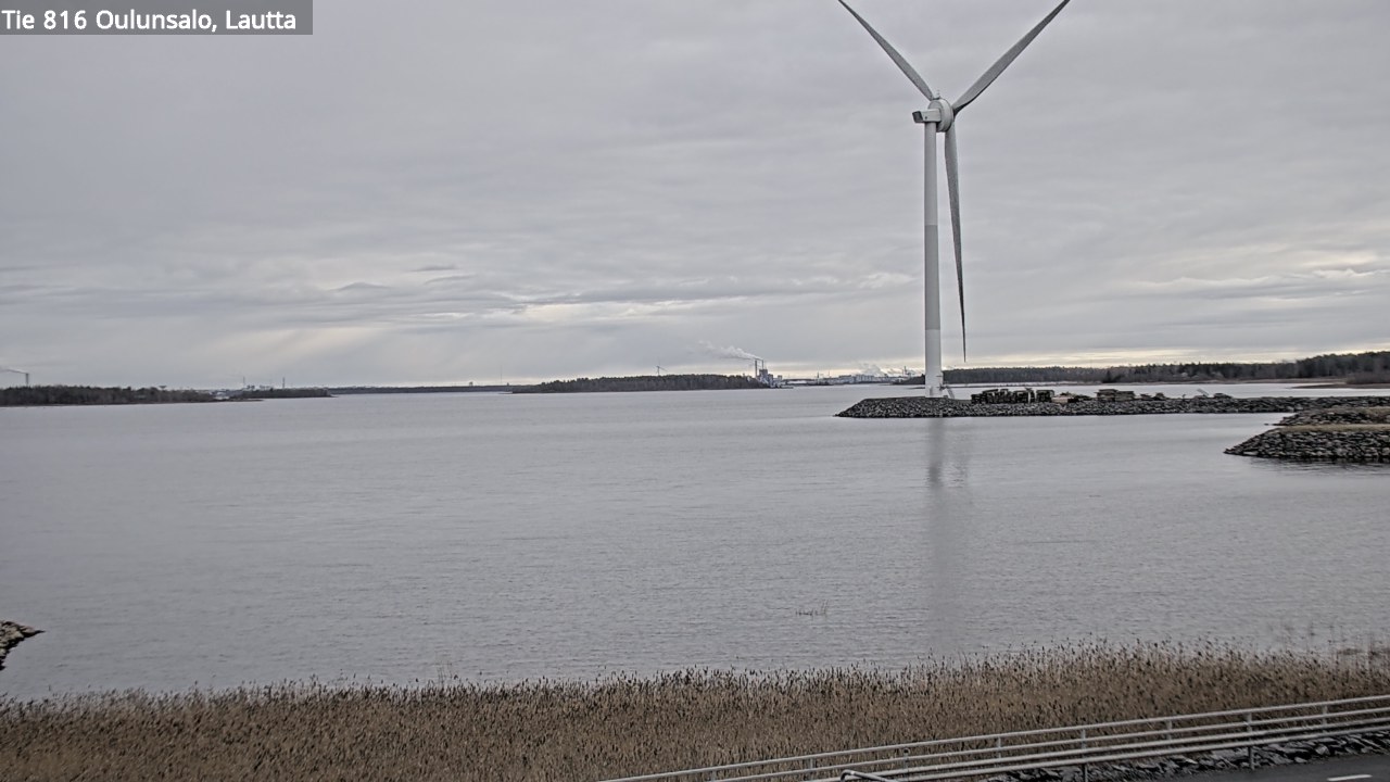 Kelikamerat Kuva Tie 816 Oulunsalo, lauttaranta, Oulu, Pohjois-Pohjanmaa