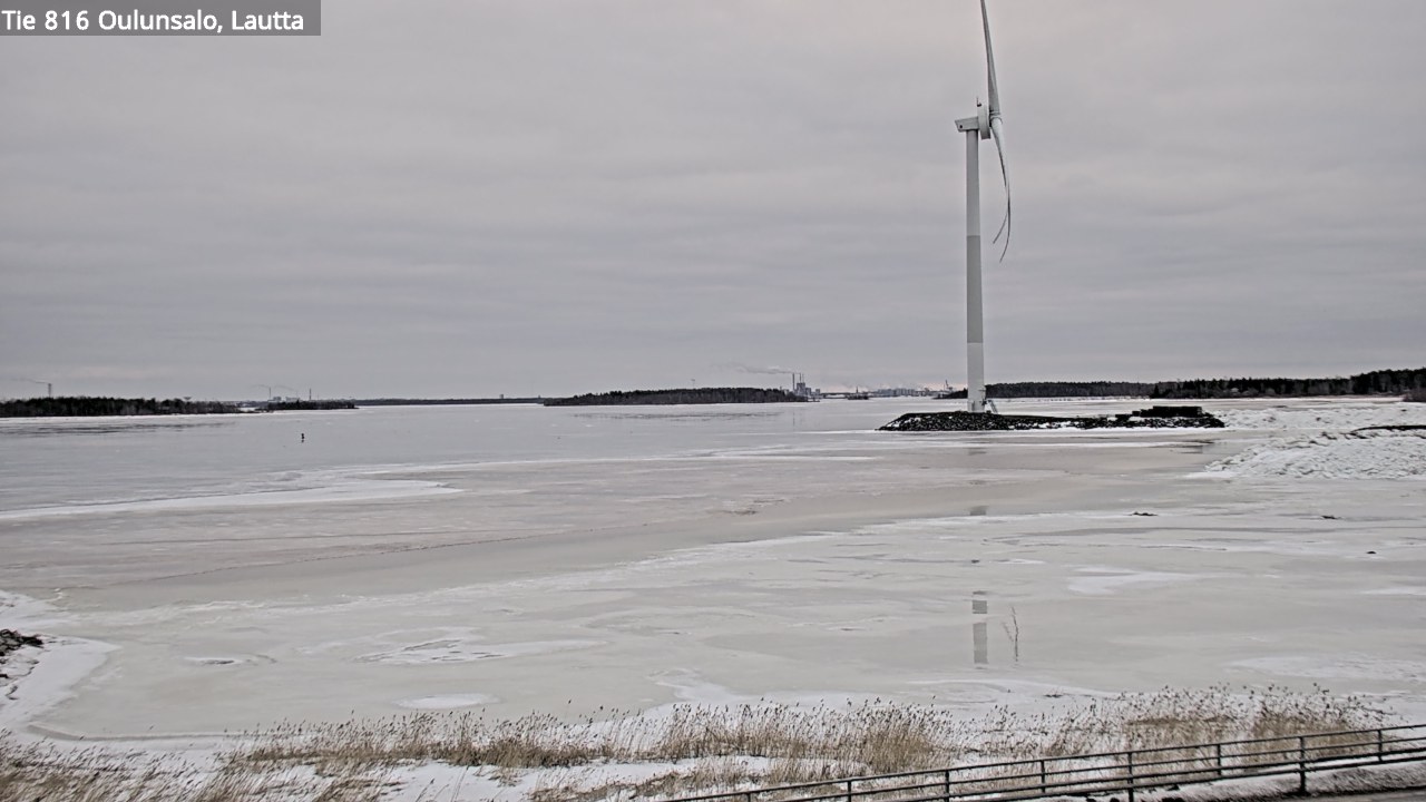 Weather Camera Image Väg 816 Uleåsalo, Oulu, Pohjois-Pohjanmaa