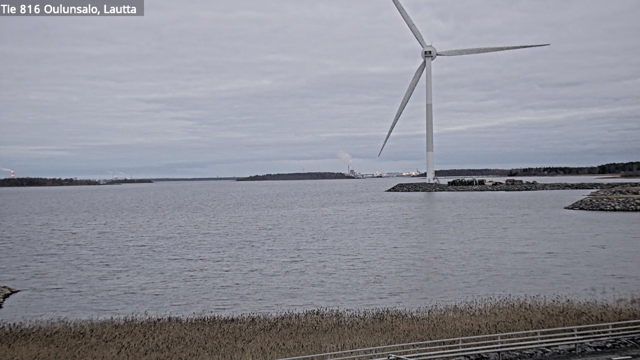 Kelikamerat Kuva Tie 816 Oulunsalo, lauttaranta, Oulu, Pohjois-Pohjanmaa