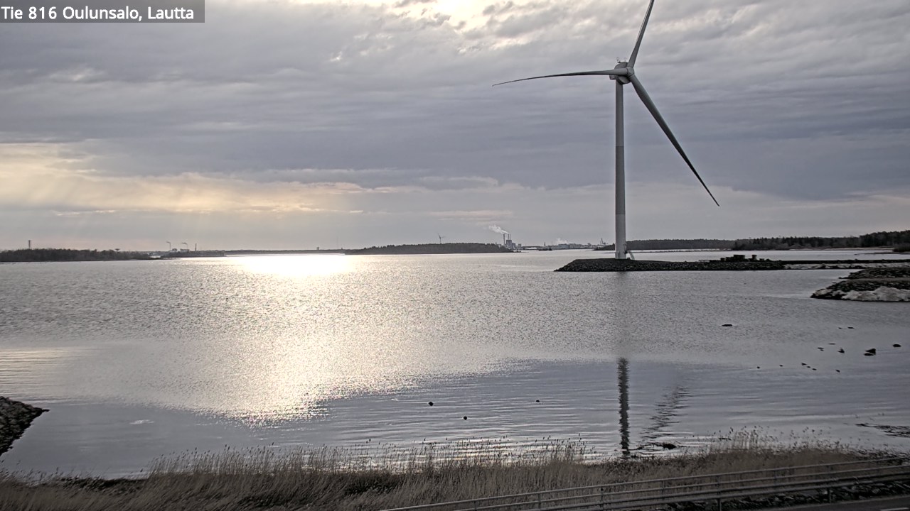 Weather Camera Image Väg 816 Uleåsalo, Oulu, Pohjois-Pohjanmaa