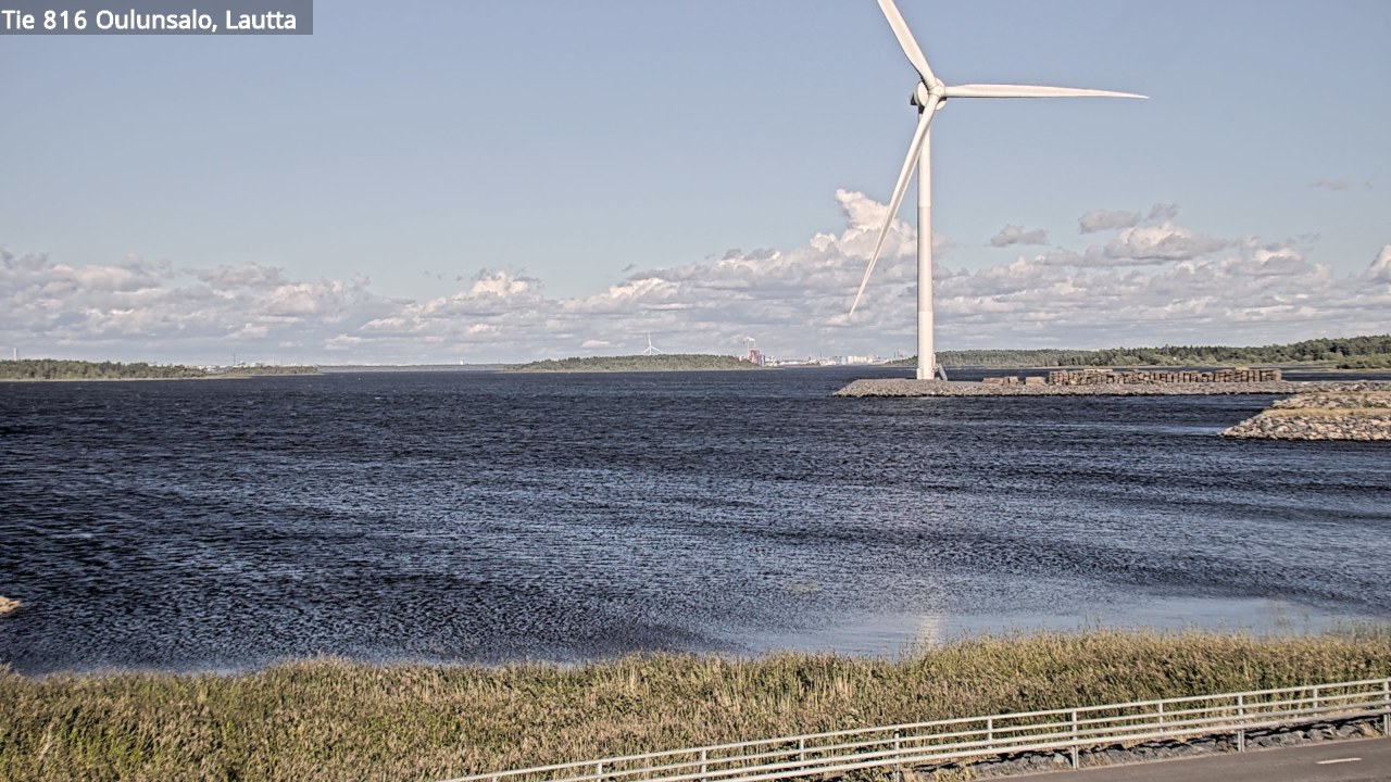 Kelikamerat Kuva Tie 816 Oulunsalo, lauttaranta, Oulu, Pohjois-Pohjanmaa
