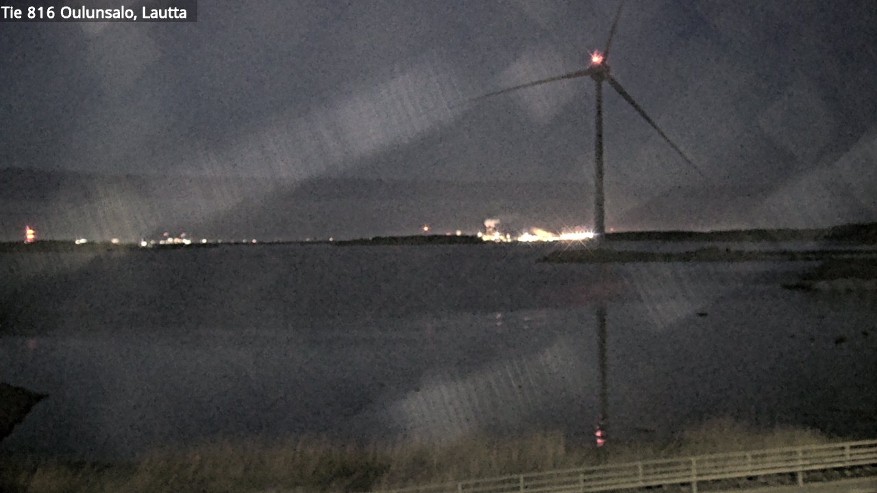 Weather Camera Image Väg 816 Uleåsalo, Oulu, Pohjois-Pohjanmaa