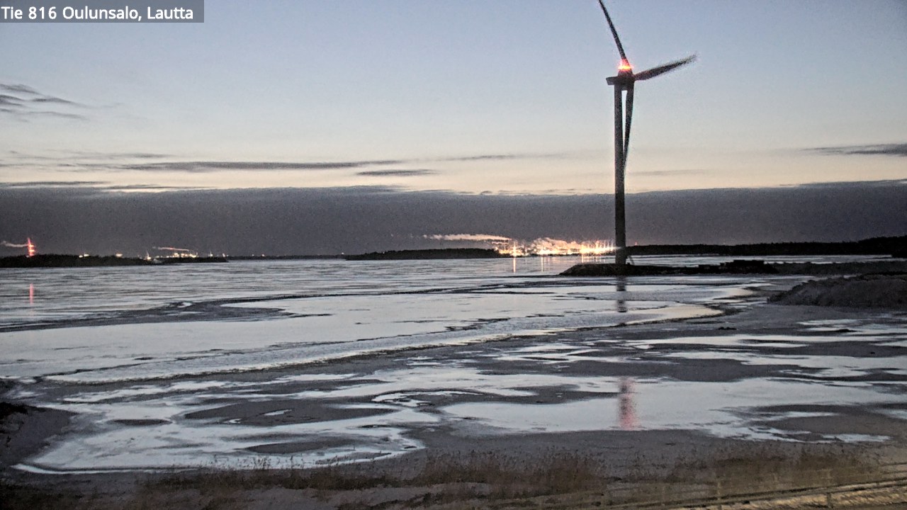 Kelikamerat Kuva Tie 816 Oulunsalo, lauttaranta, Oulu, Pohjois-Pohjanmaa