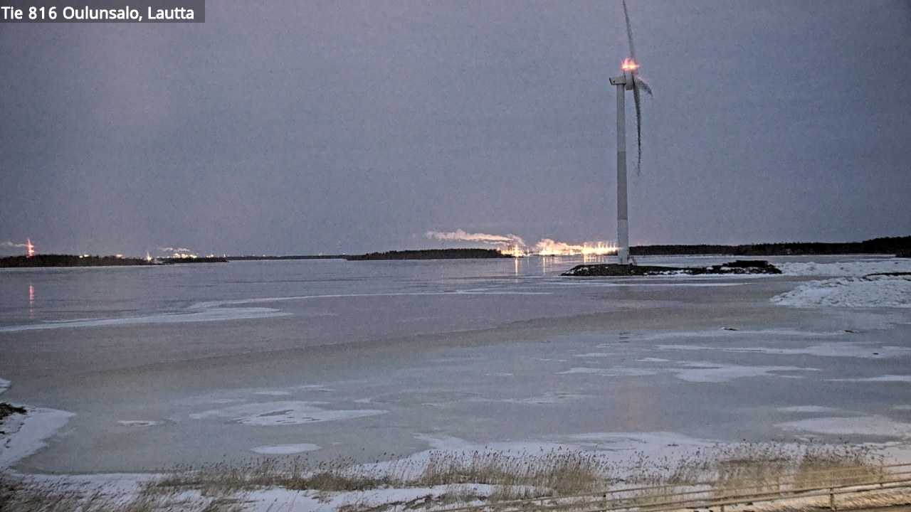 Kelikamerat Kuva Tie 816 Oulunsalo, lauttaranta, Oulu, Pohjois-Pohjanmaa