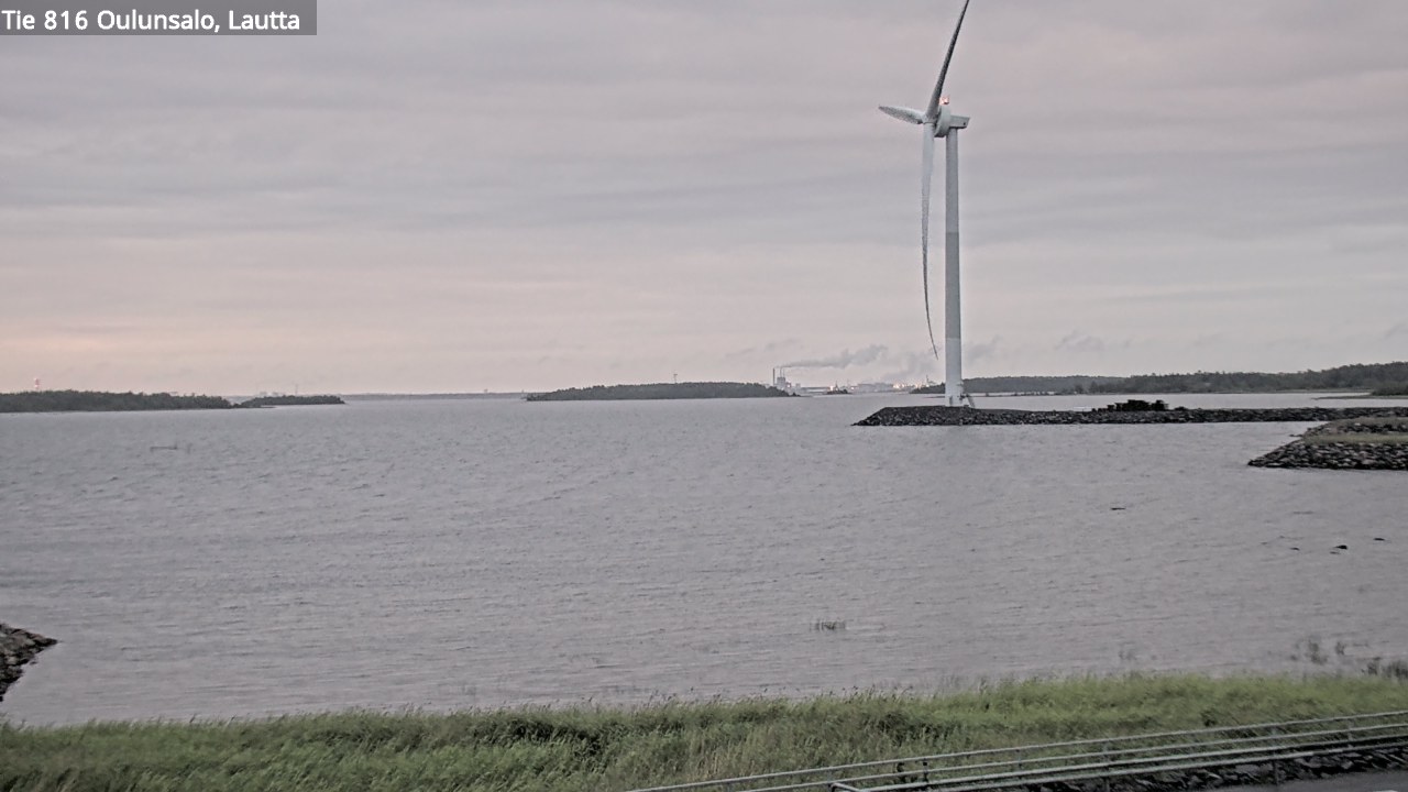 Kelikamerat Kuva Tie 816 Oulunsalo, lauttaranta, Oulu, Pohjois-Pohjanmaa