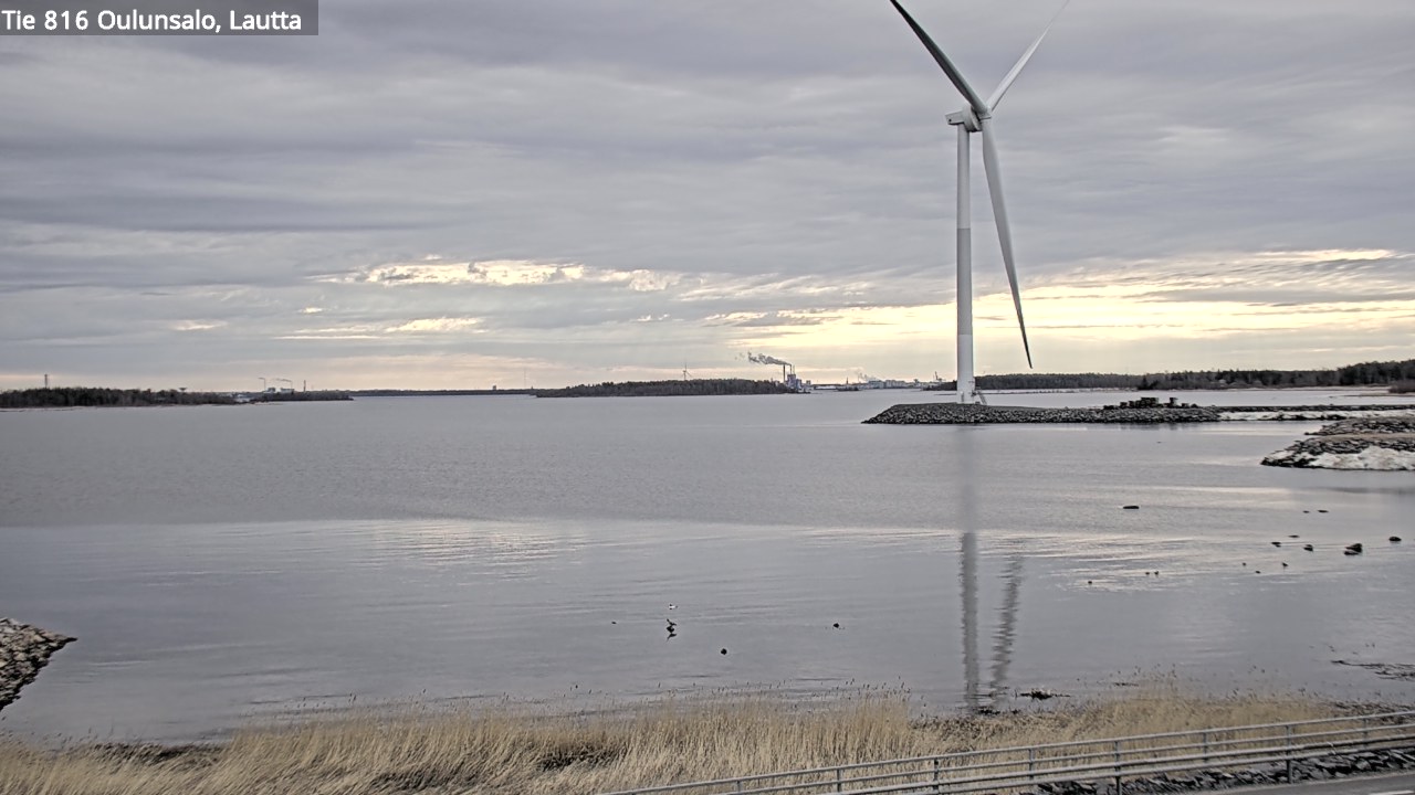 Weather Camera Image Road 816 Oulunsalo, Oulu, Pohjois-Pohjanmaa