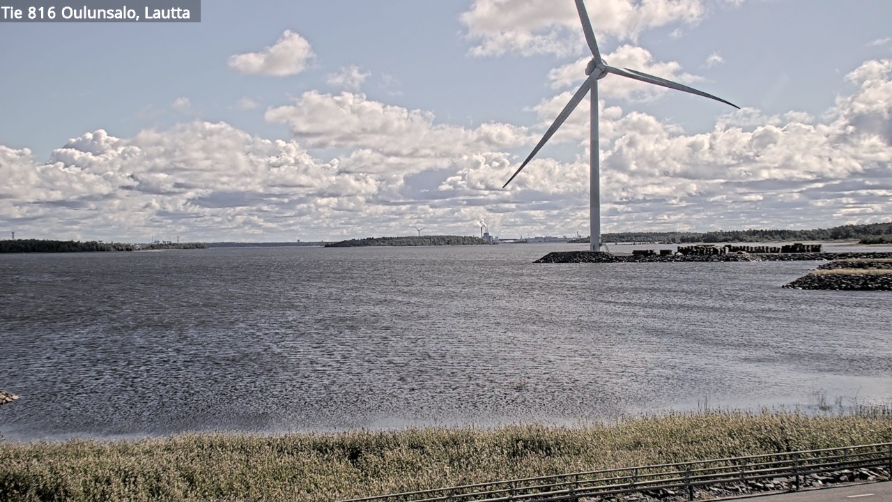 Kelikamerat Kuva Tie 816 Oulunsalo, lauttaranta, Oulu, Pohjois-Pohjanmaa