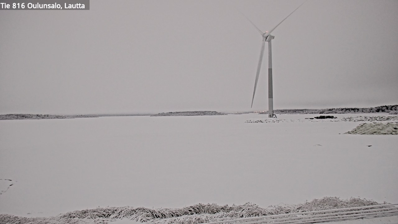 Weather Camera Image Road 816 Oulunsalo, Oulu, Pohjois-Pohjanmaa