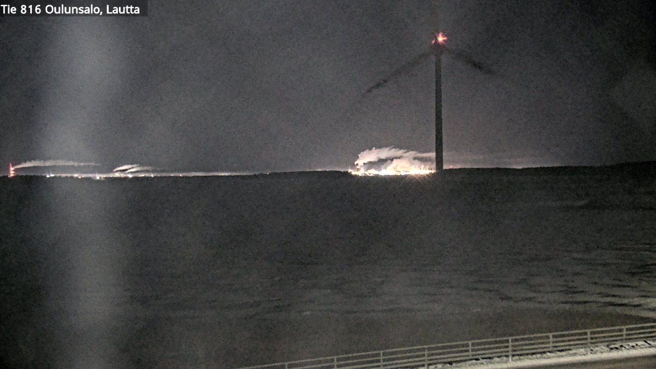 Weather Camera Image Road 816 Oulunsalo, Oulu, Pohjois-Pohjanmaa