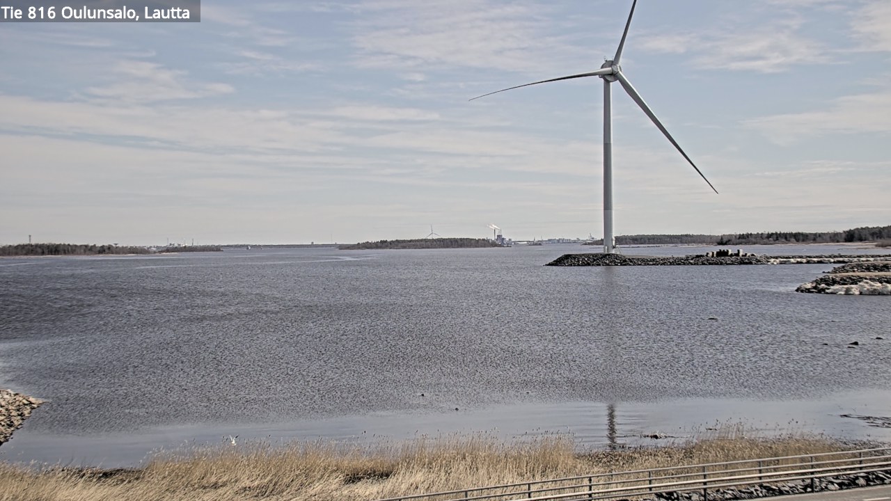 Kelikamerat Kuva Tie 816 Oulunsalo, lauttaranta, Oulu, Pohjois-Pohjanmaa