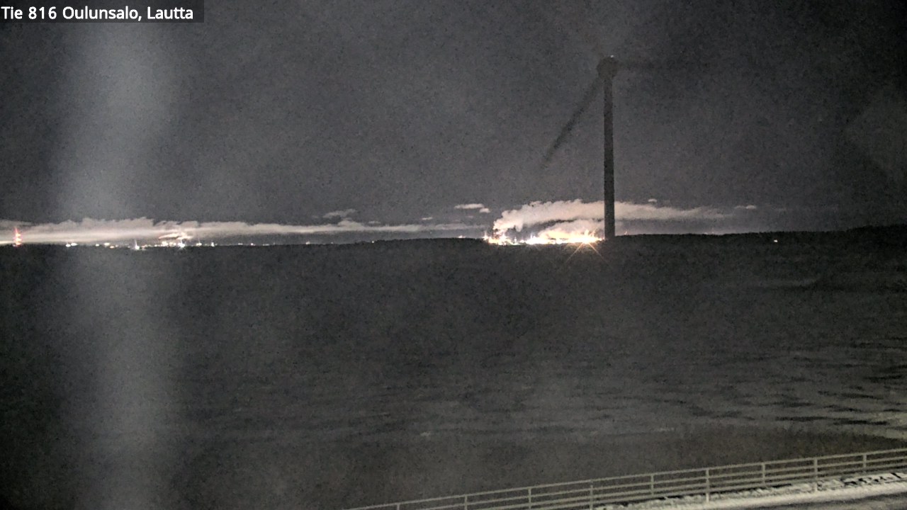 Weather Camera Image Road 816 Oulunsalo, Oulu, Pohjois-Pohjanmaa