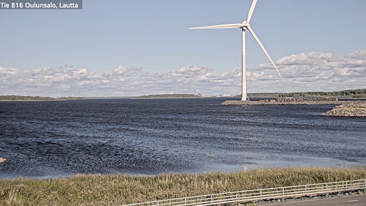 Kelikamerat Kuva Tie 816 Oulunsalo, lauttaranta, Oulu, Pohjois-Pohjanmaa
