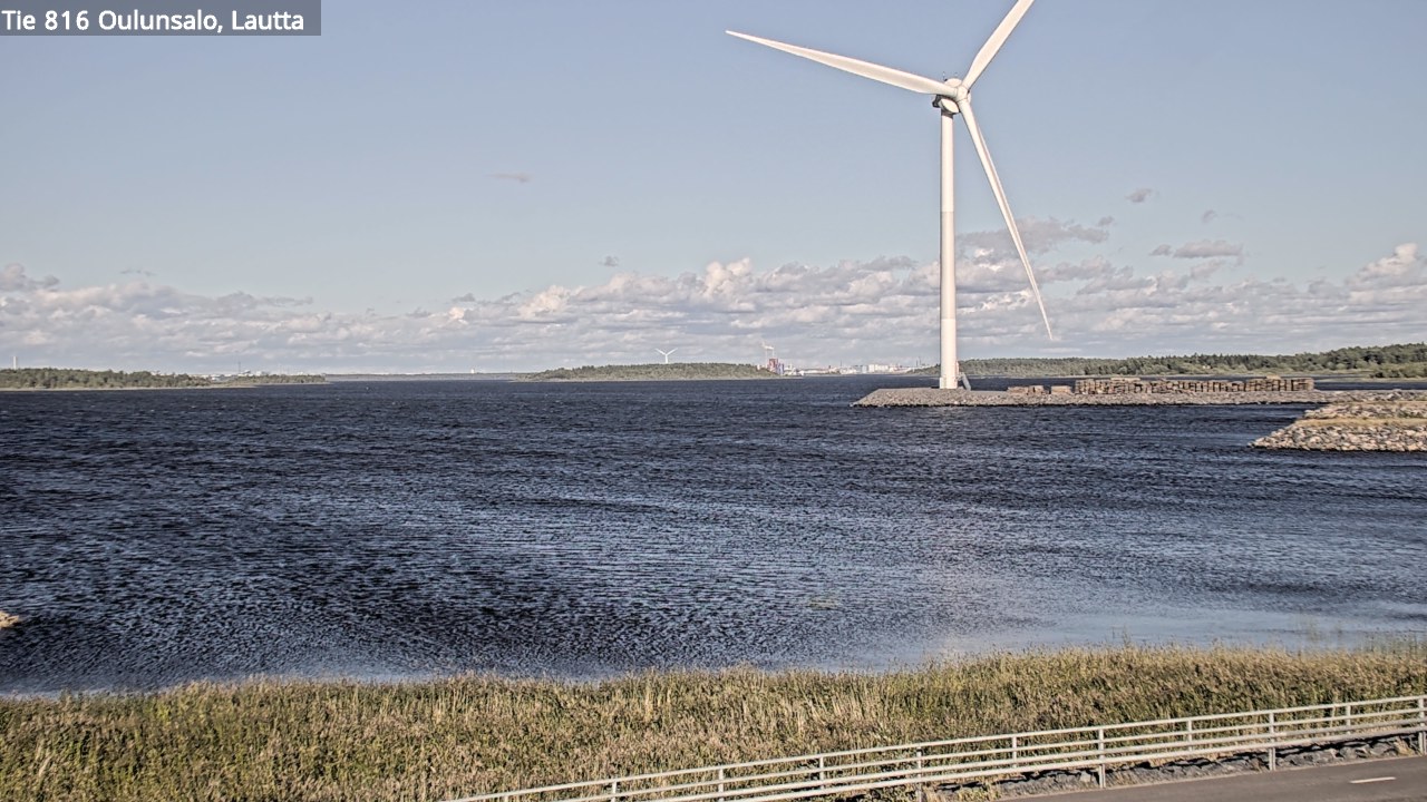 Kelikamerat Kuva Tie 816 Oulunsalo, lauttaranta, Oulu, Pohjois-Pohjanmaa