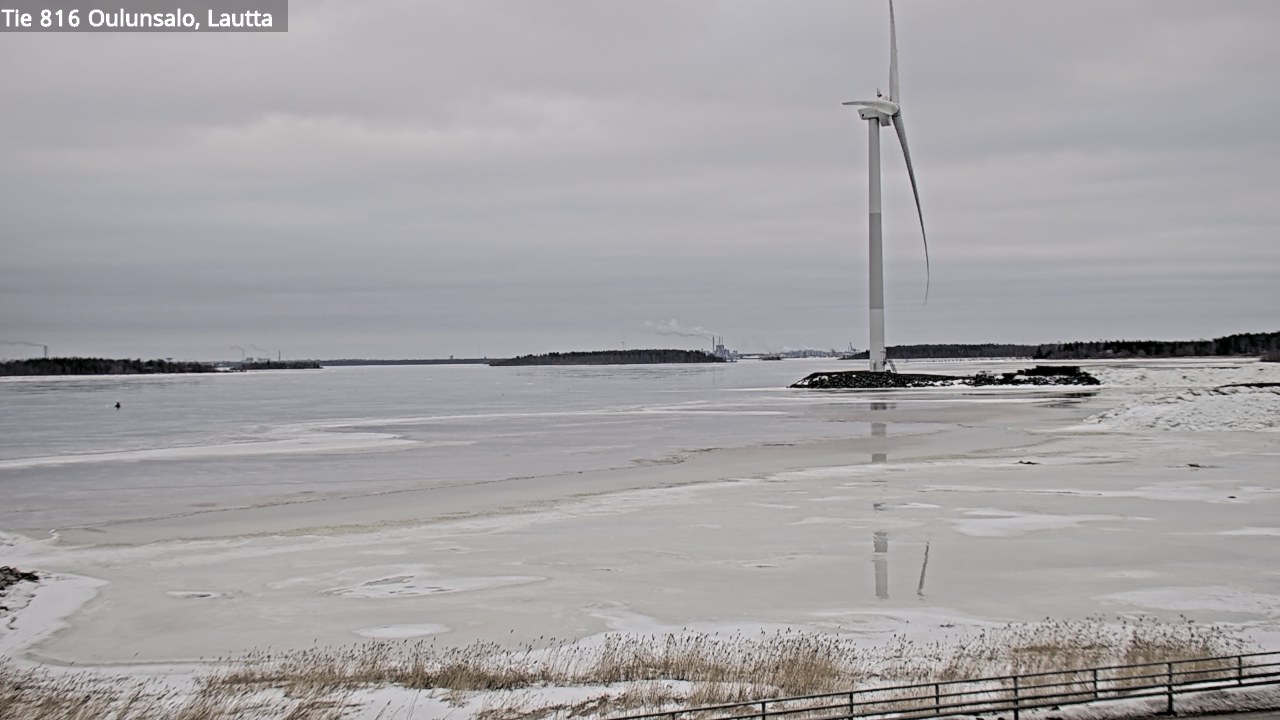 Weather Camera Image Road 816 Oulunsalo, Oulu, Pohjois-Pohjanmaa