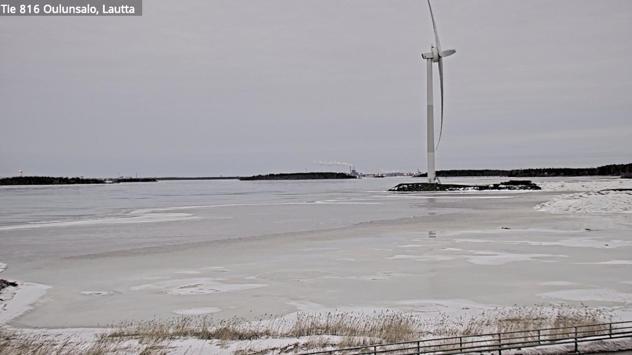 Kelikamerat Kuva Tie 816 Oulunsalo, lauttaranta, Oulu, Pohjois-Pohjanmaa