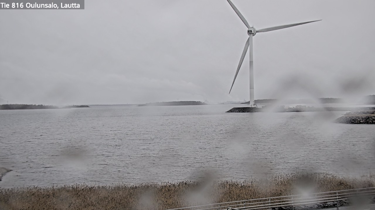 Weather Camera Image Väg 816 Uleåsalo, Oulu, Pohjois-Pohjanmaa