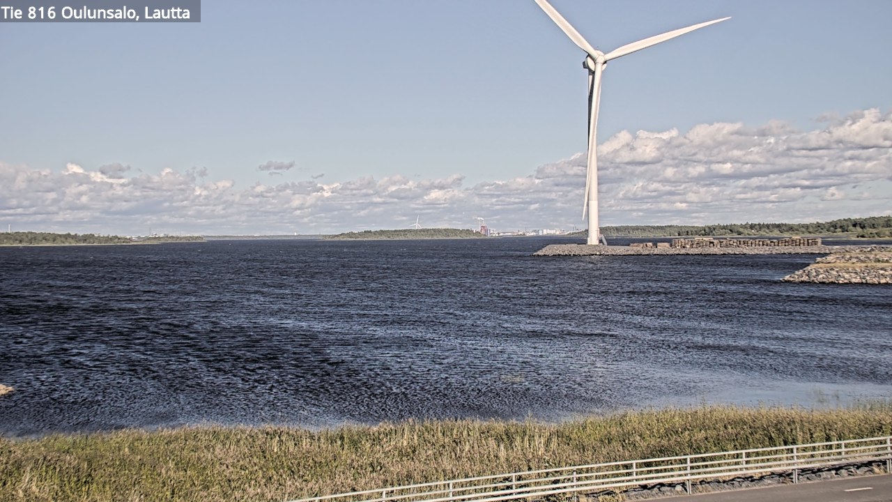 Kelikamerat Kuva Tie 816 Oulunsalo, lauttaranta, Oulu, Pohjois-Pohjanmaa
