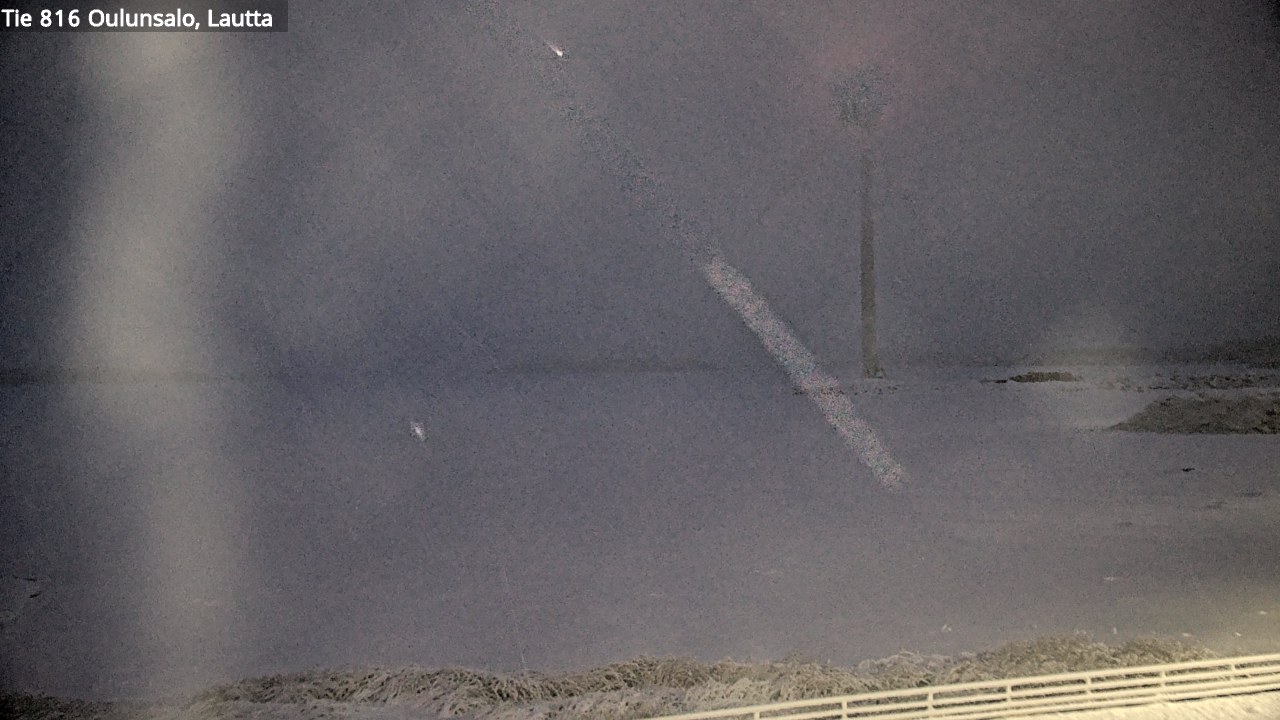 Weather Camera Image Road 816 Oulunsalo, Oulu, Pohjois-Pohjanmaa