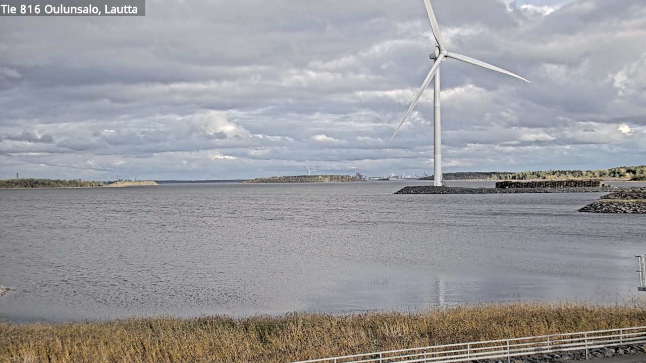 Weather Camera Image Väg 816 Uleåsalo, Oulu, Pohjois-Pohjanmaa