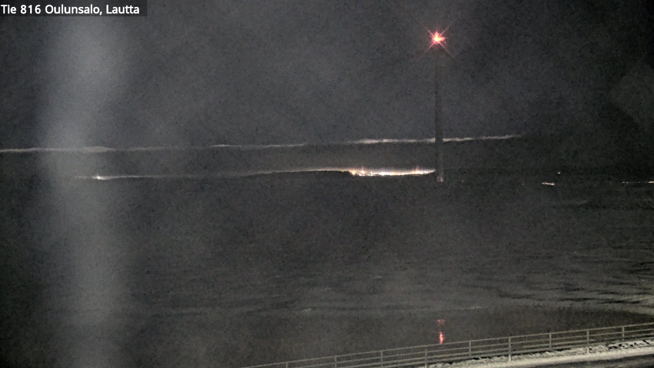 Weather Camera Image Road 816 Oulunsalo, Oulu, Pohjois-Pohjanmaa