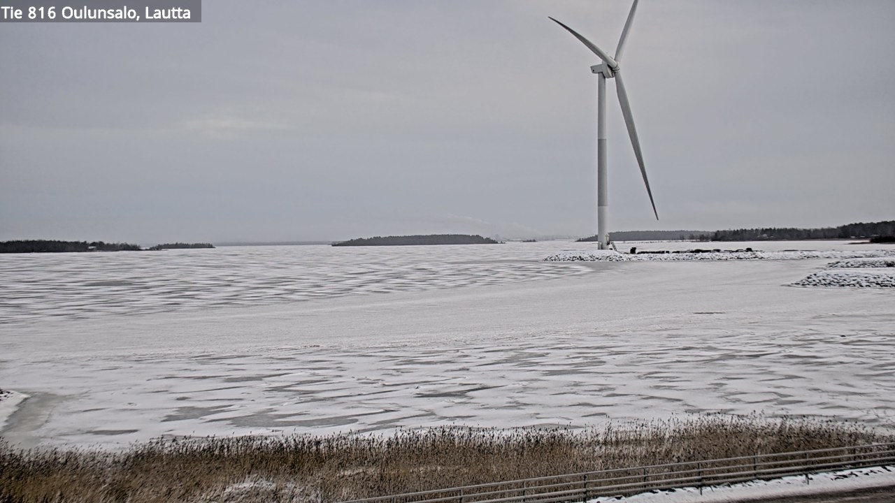 Weather Camera Image Road 816 Oulunsalo, Oulu, Pohjois-Pohjanmaa