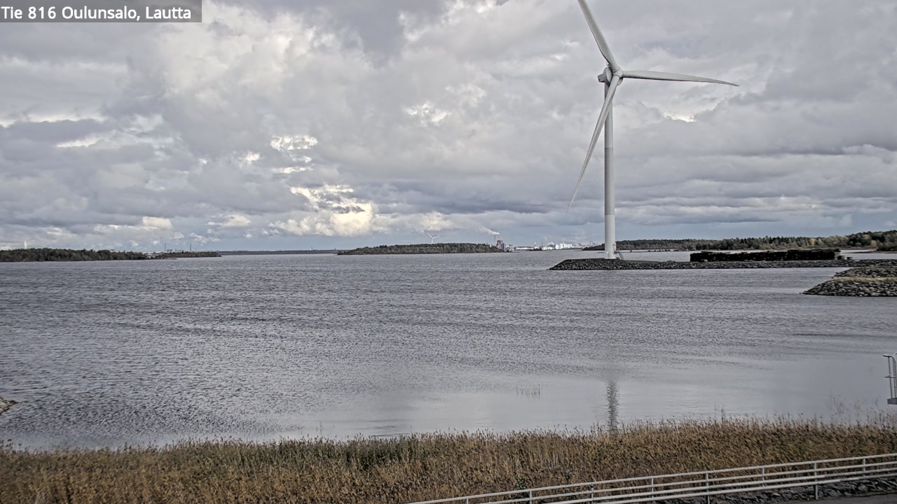 Weather Camera Image Väg 816 Uleåsalo, Oulu, Pohjois-Pohjanmaa