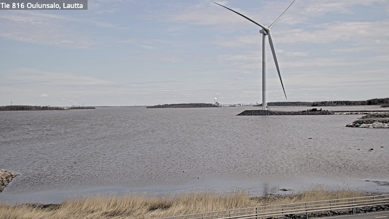 Kelikamerat Kuva Tie 816 Oulunsalo, lauttaranta, Oulu, Pohjois-Pohjanmaa
