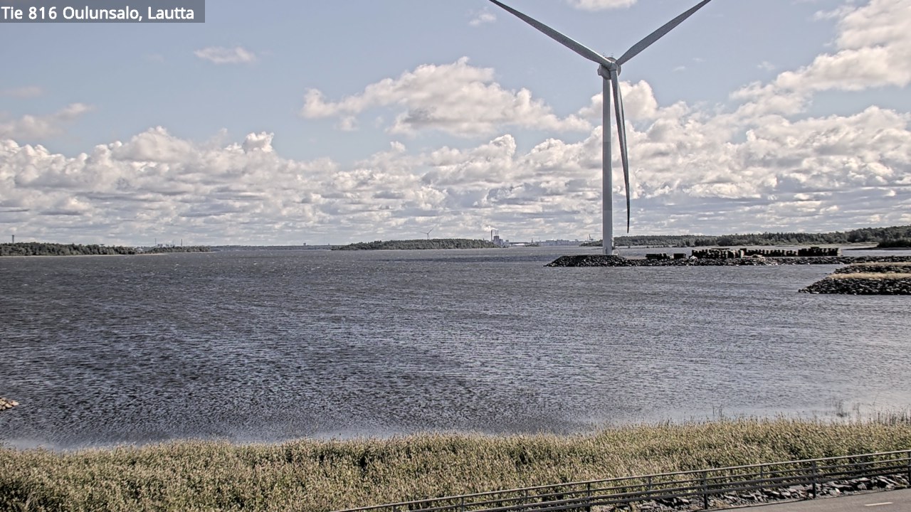 Kelikamerat Kuva Tie 816 Oulunsalo, lauttaranta, Oulu, Pohjois-Pohjanmaa