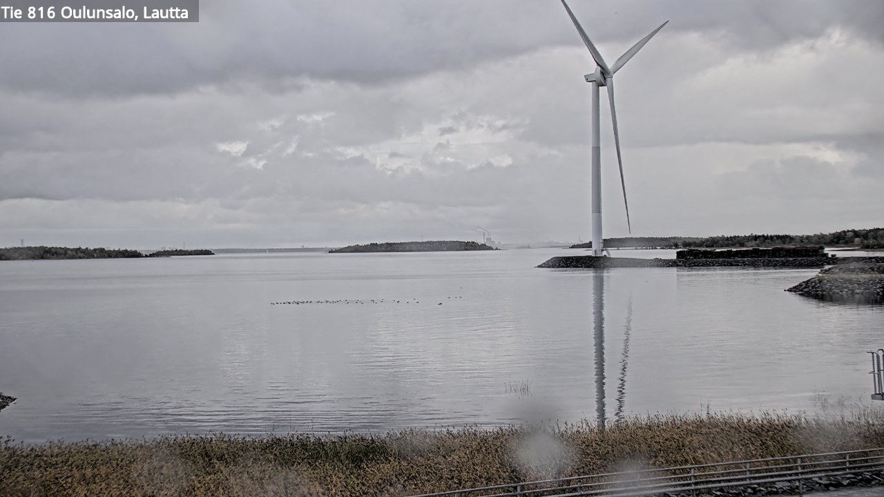 Weather Camera Image Väg 816 Uleåsalo, Oulu, Pohjois-Pohjanmaa