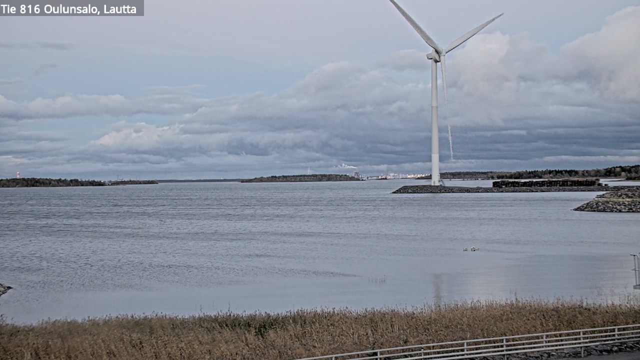 Weather Camera Image Väg 816 Uleåsalo, Oulu, Pohjois-Pohjanmaa