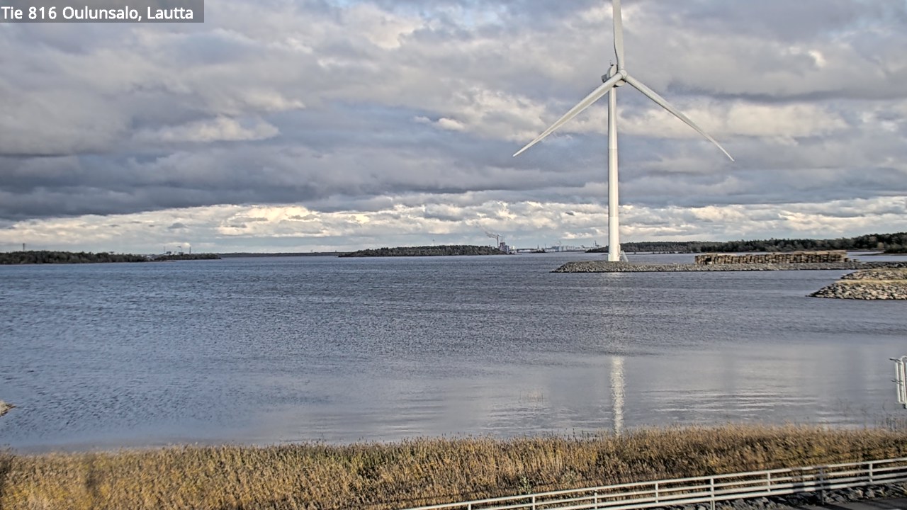 Weather Camera Image Väg 816 Uleåsalo, Oulu, Pohjois-Pohjanmaa