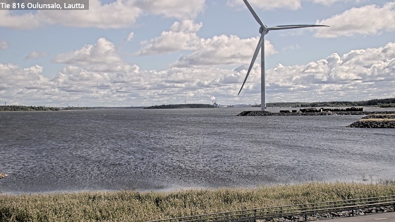 Kelikamerat Kuva Tie 816 Oulunsalo, lauttaranta, Oulu, Pohjois-Pohjanmaa