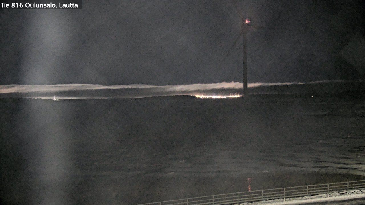 Weather Camera Image Road 816 Oulunsalo, Oulu, Pohjois-Pohjanmaa