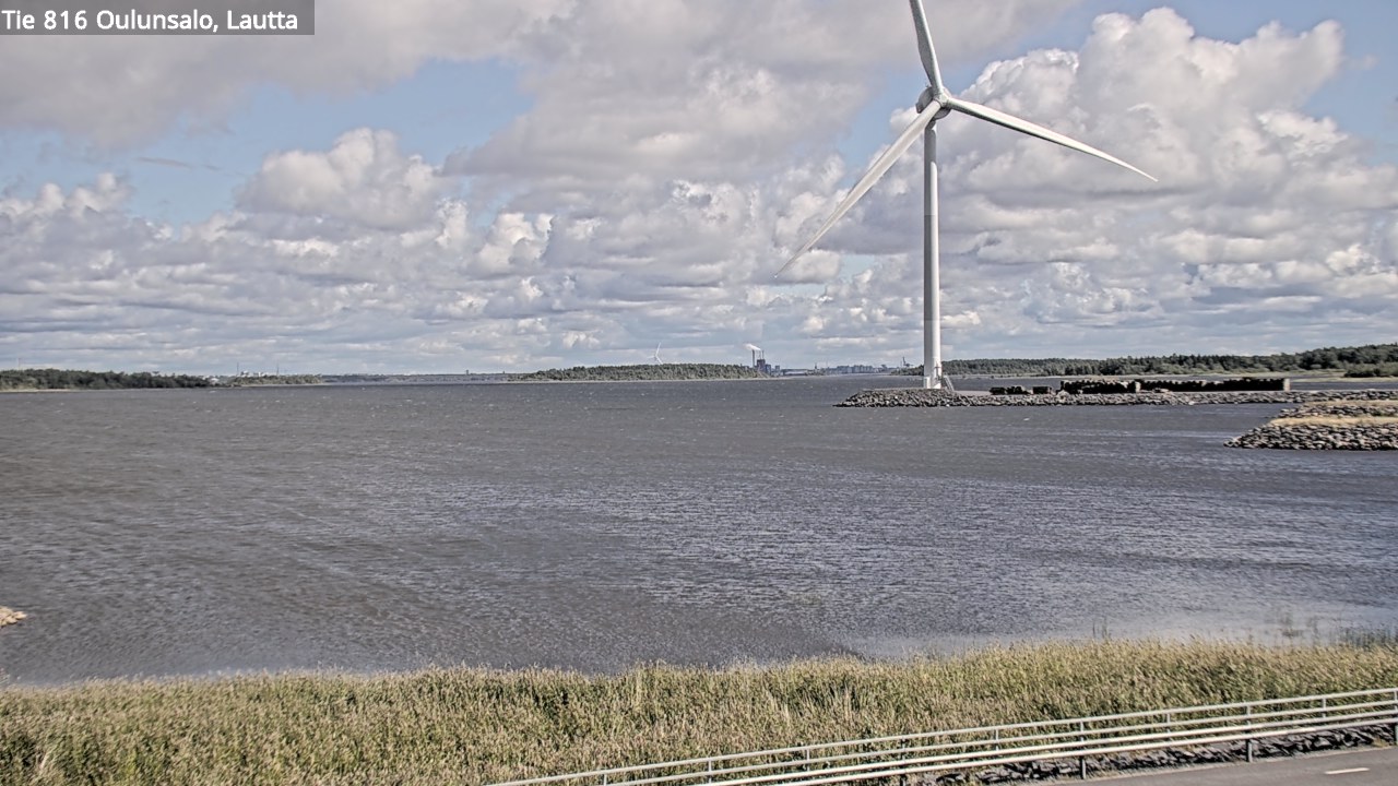 Kelikamerat Kuva Tie 816 Oulunsalo, lauttaranta, Oulu, Pohjois-Pohjanmaa