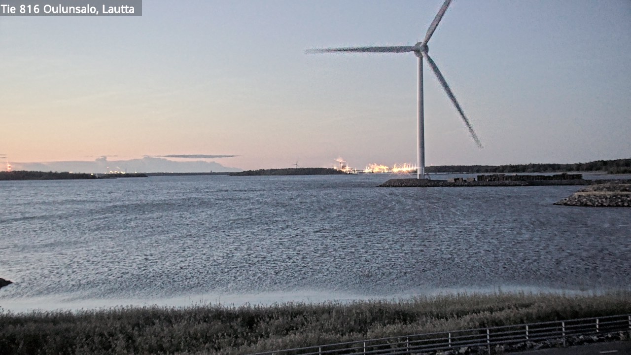 Kelikamerat Kuva Tie 816 Oulunsalo, lauttaranta, Oulu, Pohjois-Pohjanmaa