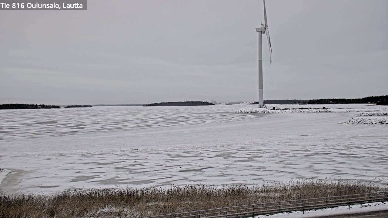 Weather Camera Image Road 816 Oulunsalo, Oulu, Pohjois-Pohjanmaa