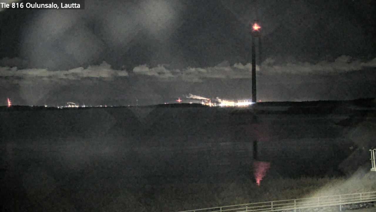 Weather Camera Image Väg 816 Uleåsalo, Oulu, Pohjois-Pohjanmaa
