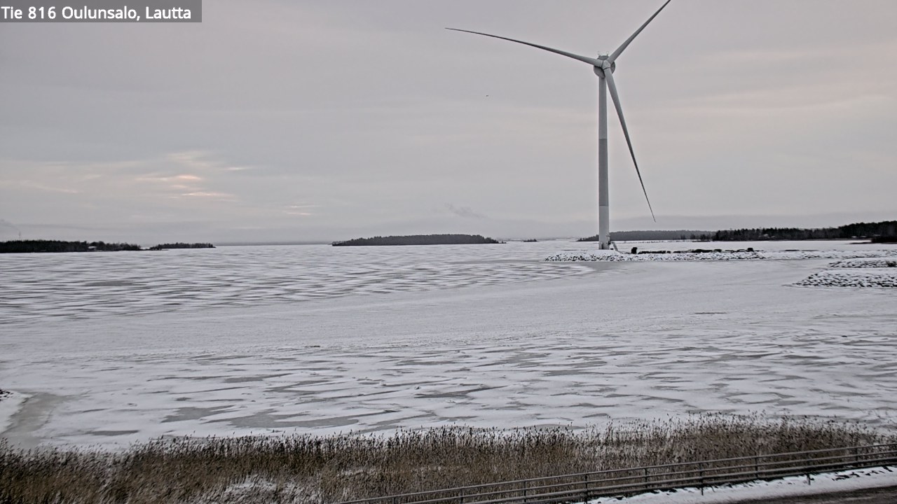 Weather Camera Image Road 816 Oulunsalo, Oulu, Pohjois-Pohjanmaa