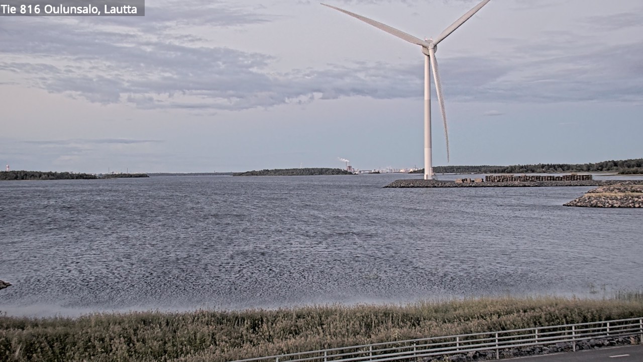 Kelikamerat Kuva Tie 816 Oulunsalo, lauttaranta, Oulu, Pohjois-Pohjanmaa
