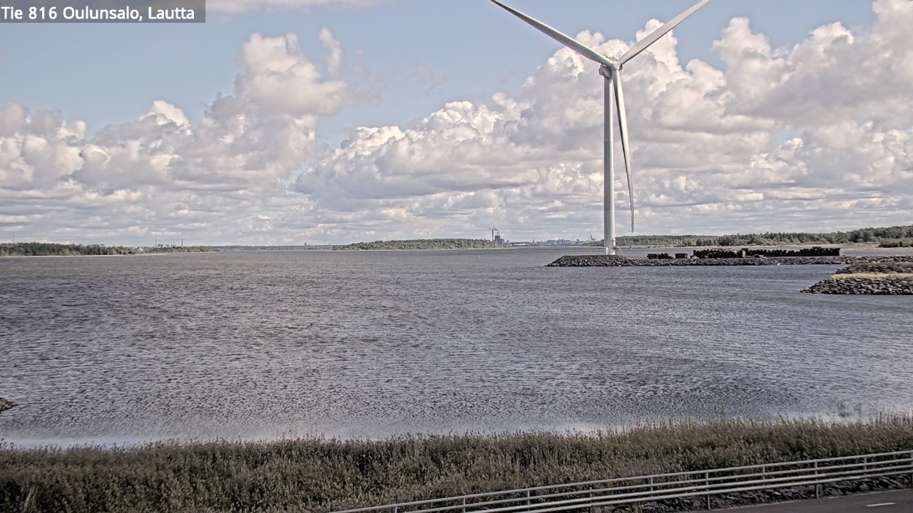 Kelikamerat Kuva Tie 816 Oulunsalo, lauttaranta, Oulu, Pohjois-Pohjanmaa